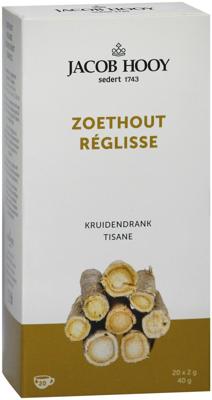 Jacob Hooy Zoethout thee 20 Zakjes