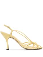 Victoria Beckham strappy 100mm sandals - NEUTRALS - thumbnail