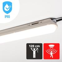 Proventa LongLife LED armatuur met bewegingssensor 120 cm - binnen & buiten IP65 - thumbnail