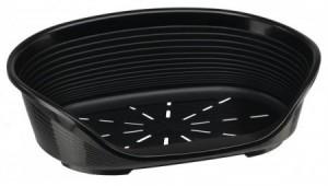 Siesta Deluxe kunststof mand maat 4 zwart