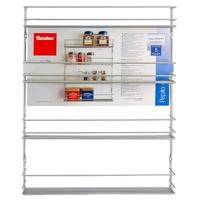 Metaltex space saver smart kitchen pepito kruidenrek 4 etages 36x8x45 cm zilver - thumbnail