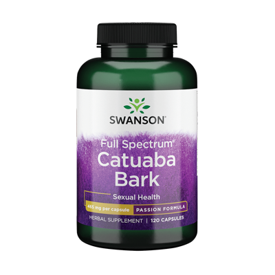 Passion Catuaba 465mg | Swanson | 120ct