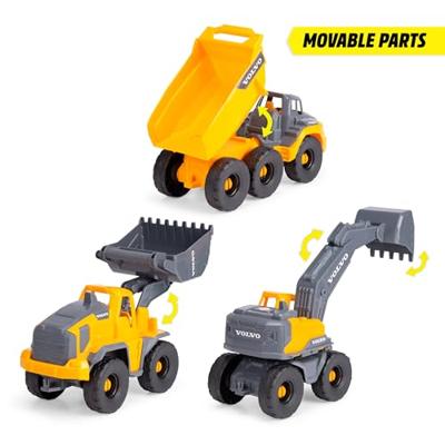 Dickie Toys Volvo Volvo Tough Work Force Kant-en-klaar model Bouwvoertuig (model) Dickie Toys Volvo Volvo Tough Work Force Kant-en-klaar model Bouwvoertuig (model)