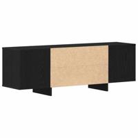 TV-kast Zwart 120 x 30 x 40.5 cm Bewerkt hout - thumbnail