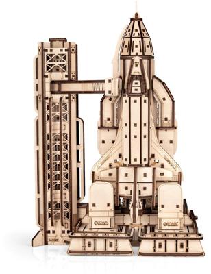 Eco Wood Art Space Shuttle Modelbouw DIY Knutselen Eco Wood Art Space Shuttle Modelbouw DIY Knutselen