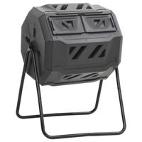 Compostbak 160 L 73x64x95 zwart - thumbnail