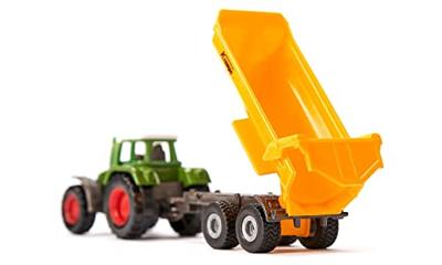 Siku Fendt tractor met keep trailer 1605