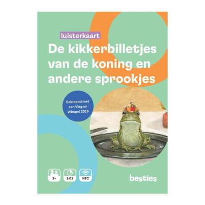 Centraal Boekhuis De kikkerbilletjes van de koning en andere sprookjes luisterkaart Centraal Boekhuis De kikkerbilletjes van de koning en andere sprookjes luisterkaart