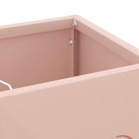 VidaXL Paraplu standaard met opslag roze 15,5 x 15,5 x 49 cm metaal - thumbnail