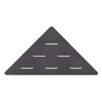 Looox Corner Shelf hoekplanchet 30x22cm Antraciet - thumbnail