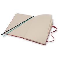 Moleskine Two-Go Notebook Medium Gelinieerd-Blanco Raspberry Rood - Overig (8055002851671) - thumbnail