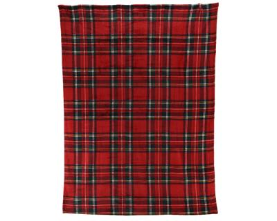 Sprei pes l150b200h0,80 cm rood Decoris - Decoris