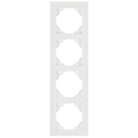 Afdekraam viervoudig wit Logus 90 Efapel - thumbnail