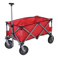 Multifunctionele kar Outfit Rood Grijs 79 X 107 X 54 CM Metaal - thumbnail