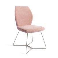 Jesper Home Eetkamerstoel 'Ikata' Beehive Steel, kleur Anemone - thumbnail