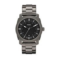 Fossil Heren Machine Smoke roestvrijstalen horloge FS4774 - thumbnail
