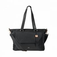 MOSZ Denise Laptop Shoulderbag 15.6"-Black - thumbnail