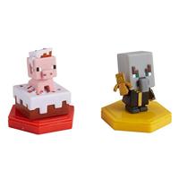 Minecraft Earth Boost Mini Figures 2-Pack - Pig & Undying Evoker - thumbnail
