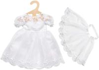 Heless Poppen trouwjurk met sluier, 35-45 cm - thumbnail