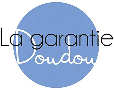 Vierkante teddybeerknuffel 24cm collector - DOUDOU ET COMPAGNIE rozen