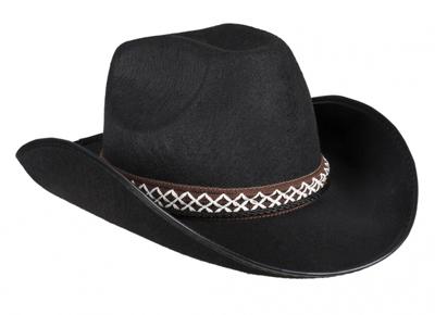 Zwarte Cowboyhoed Cooper Kind