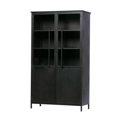 Woood Exhibit vitrinekast Zwart