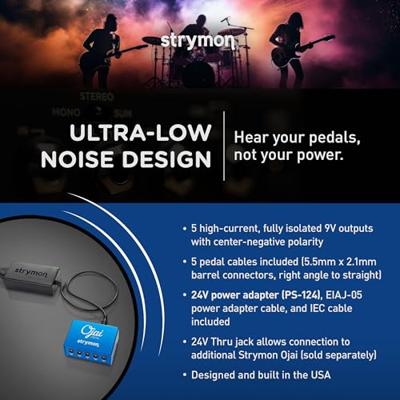 Strymon Ojai power supply voor effectpedalen