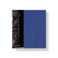 Dommelin Dommelin Kussensloop Uni Percal 200TC 576 Jeansblauw 60x70 - thumbnail