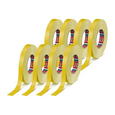 tesa tesaband 4651 Premium 04651-00519-00 Textieltape Geel (l x b) 50 m x 19 mm 8 stuk(s)