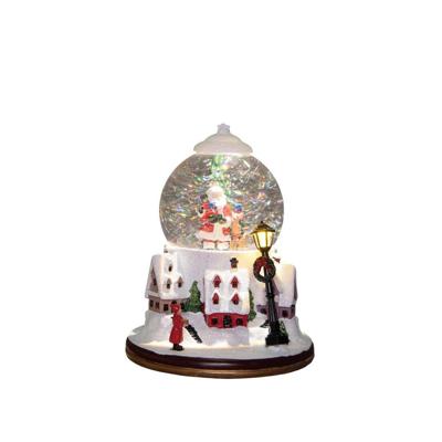 Lantaarn kerstman 21x15 cm wit Anna's Collection - Annas collection