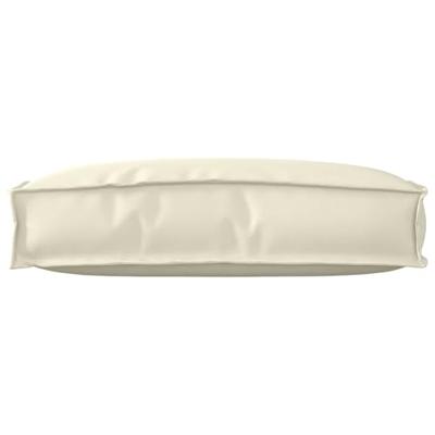 VidaXL Kussen crème 60 x 40 x 12 cm oxford stof VidaXL Kussen crème 60 x 40 x 12 cm oxford stof