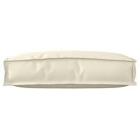 VidaXL Kussen crème 60 x 40 x 12 cm oxford stof - thumbnail