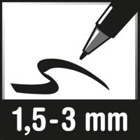 Edding permanent marker Ecoline e-21 set van 4 stuks in geassorteerde kleuren - thumbnail