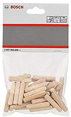 Bosch Accessories 2607000446 Houten deuvel 40 mm 8 mm 40 stuk(s)