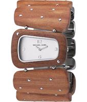 Horlogeband Michael Kors MK4104 Hout Bruin 35mm - thumbnail