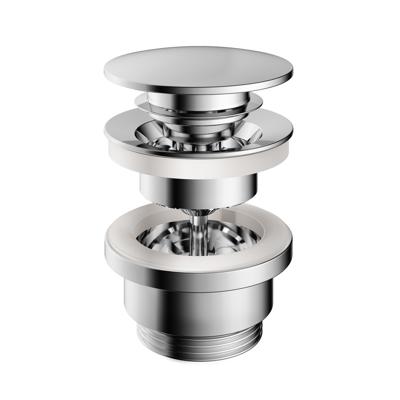 Hotbath Pal Clickplug Met Schroef Rond P710 - Chroom