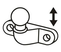 Vaste trekhaak 028981 - thumbnail