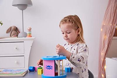 Barbo Toys Peppa pig - houten vormen-sorteerbox Barbo Toys Peppa pig - houten vormen-sorteerbox