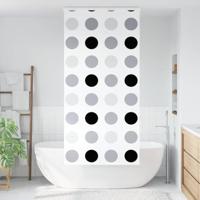Doucherolgordijn met cassette 110x240 cm stofbreedte 106 cm - thumbnail