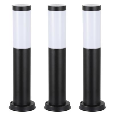 Lech 3 set 3 stuks Tuinlamp zwart Lech 3 set 3 stuks Tuinlamp zwart