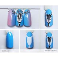 Claresa uv/led gellak 5ml blue 702 sunny garden - thumbnail