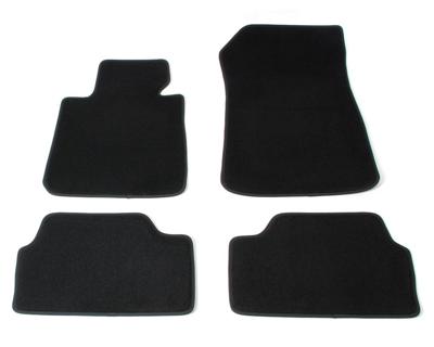 Automatten op maat - zwart velours - BMW 1-Serie E87 / E81 2004-2013