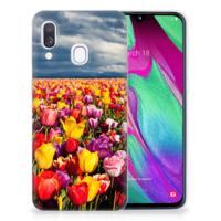 Samsung Galaxy A40 | TPU Case | Tulpen - thumbnail