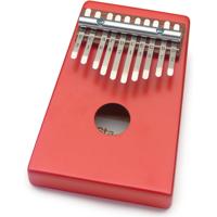 Stagg 10 Keys Kid Kalimba Red met beschermhoesje - thumbnail