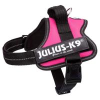 Julius K9 power-harnas / tuig voor labels fuchsia - thumbnail