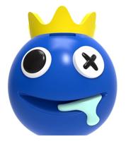 Rainbow Friends Head Bundle - blauw - thumbnail