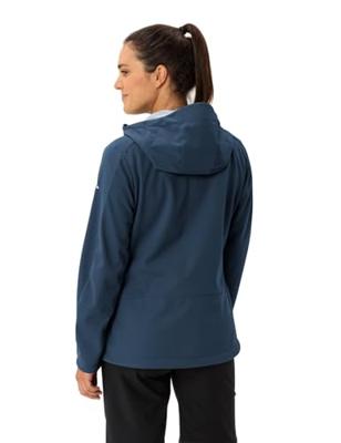 Vaude All Year Elope II Softshell Jas Dames Dark Sea 40 Vaude All Year Elope II Softshell Jas Dames Dark Sea 40