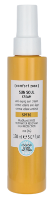 Comfort Zone Sun Soul Cream SPF30 150ml Zonbescherming Dames