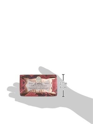 Nesti Dante chic animalier wild orchid, red rea leaves & tiare zeep 250gr.