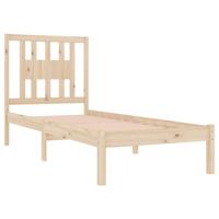 Bedframe massief hout 90x190 cm - thumbnail